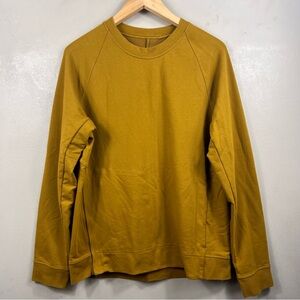 lululemon athletica Crewneck Sweatshirt in Mustard Gold